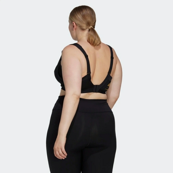 Adidas Women's High Support Sports Bra Plus Size - Picture 6 of 12